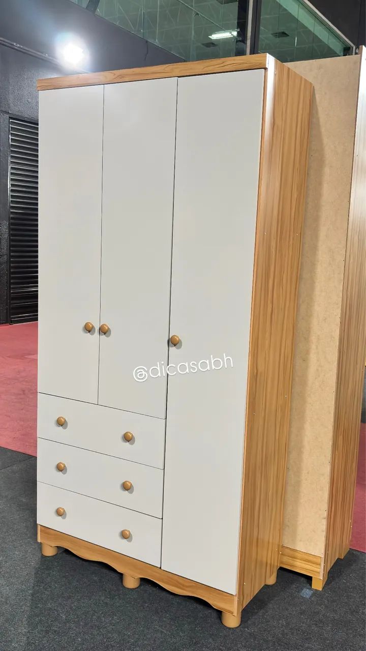 Guarda roupa infantil MDF até 12x sem juros 