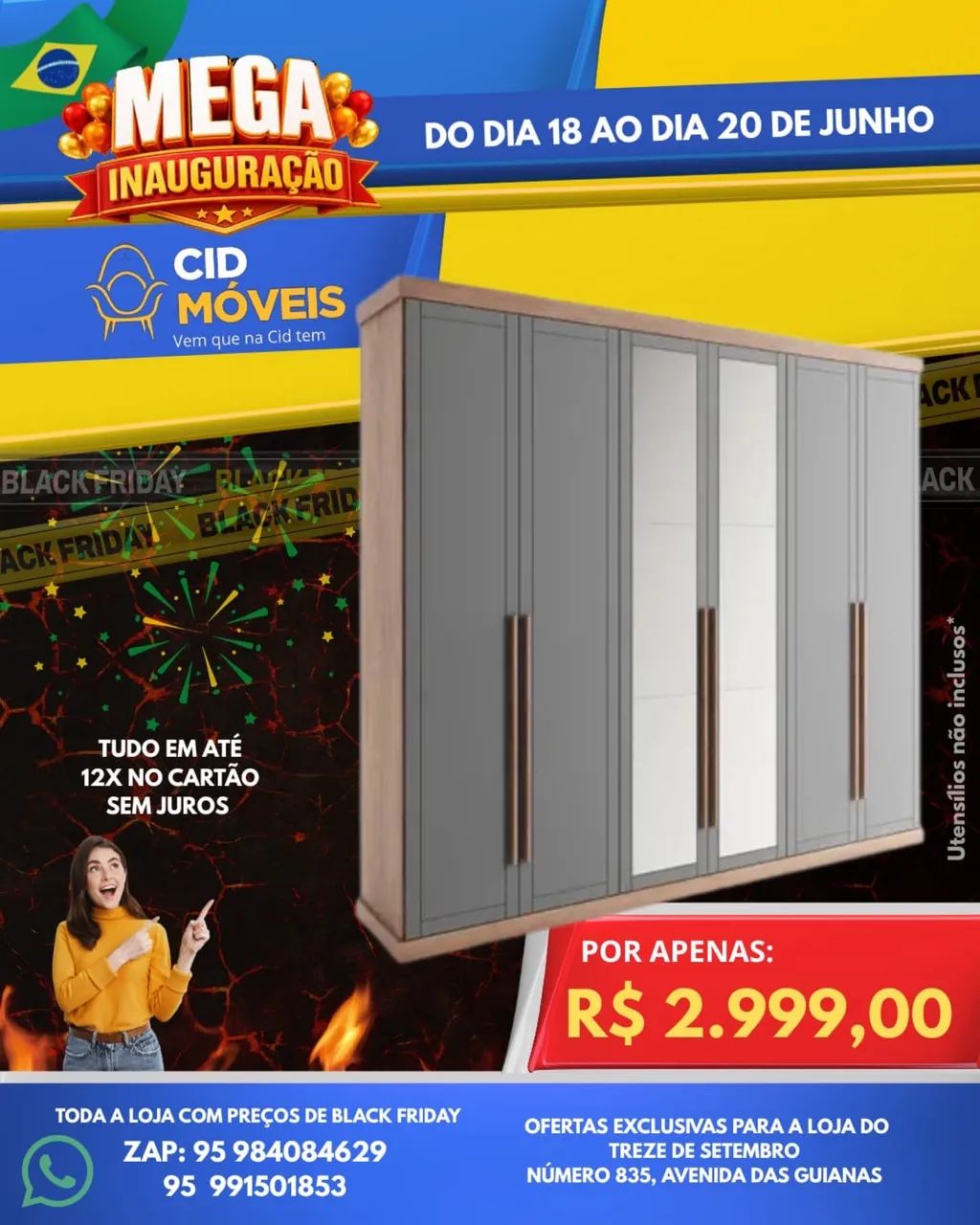 Guarda roupa em promoção ?