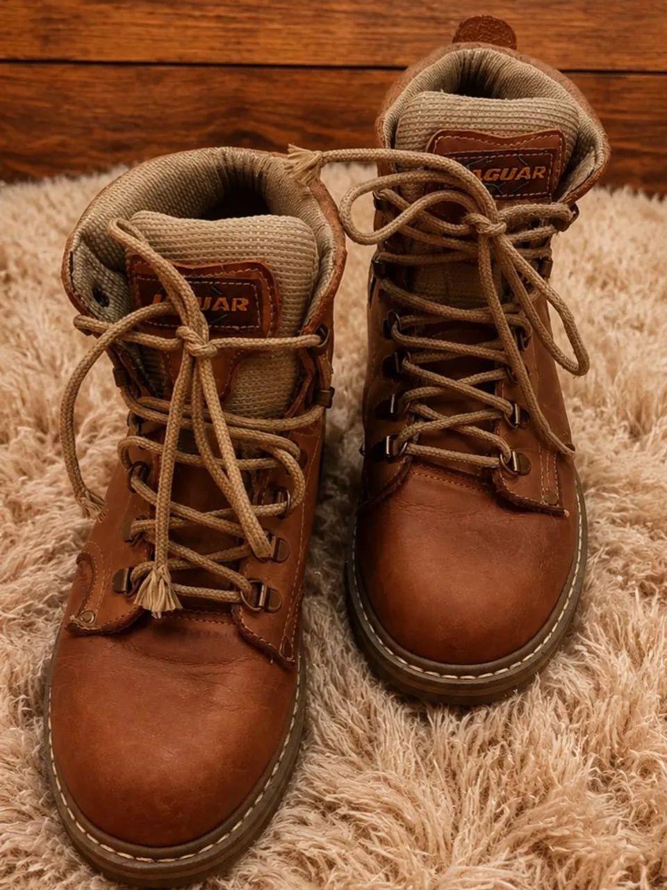 Bota de couro 