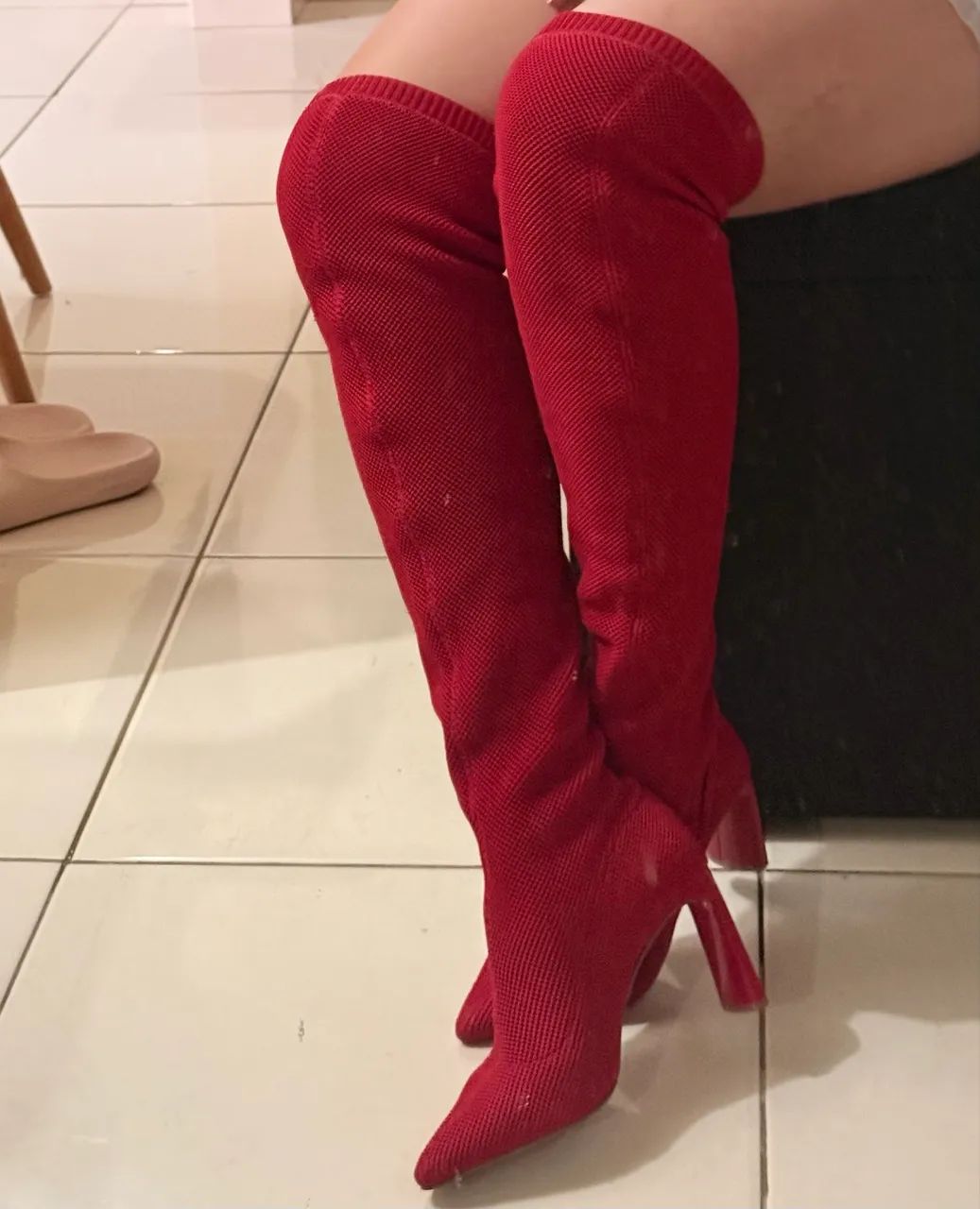 Bota over vermelha ? - Foto 4
