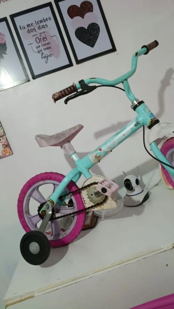Carrinho de bebe e bicicleta  - Foto 2
