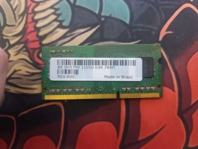 Memória RAM DDR3 para notebook 4gb