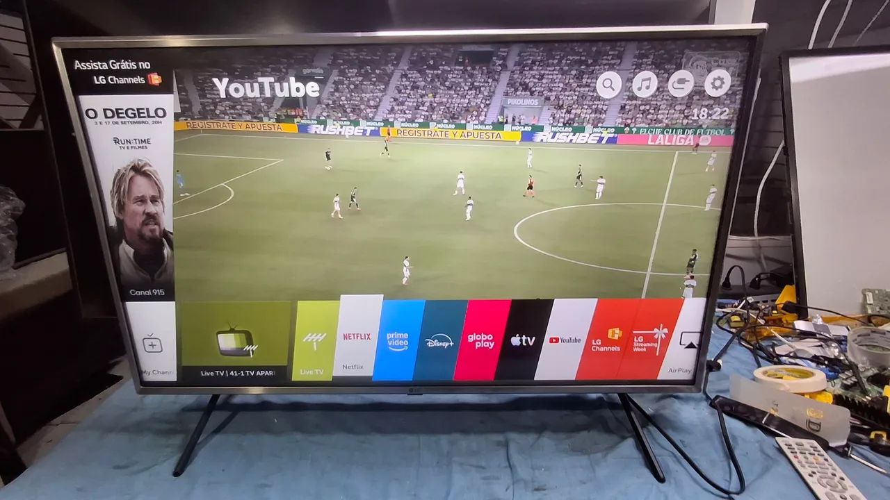 Tv LG 43 POLEGADAS 4K LEIA A DESCRIÇÃO POR FAVOR 