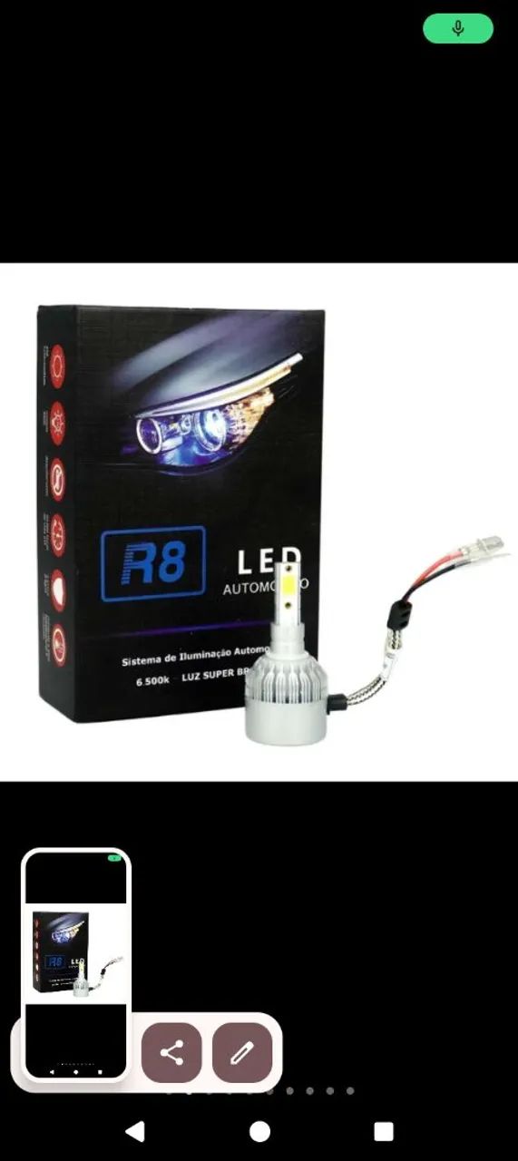 Lâmpada de led h27