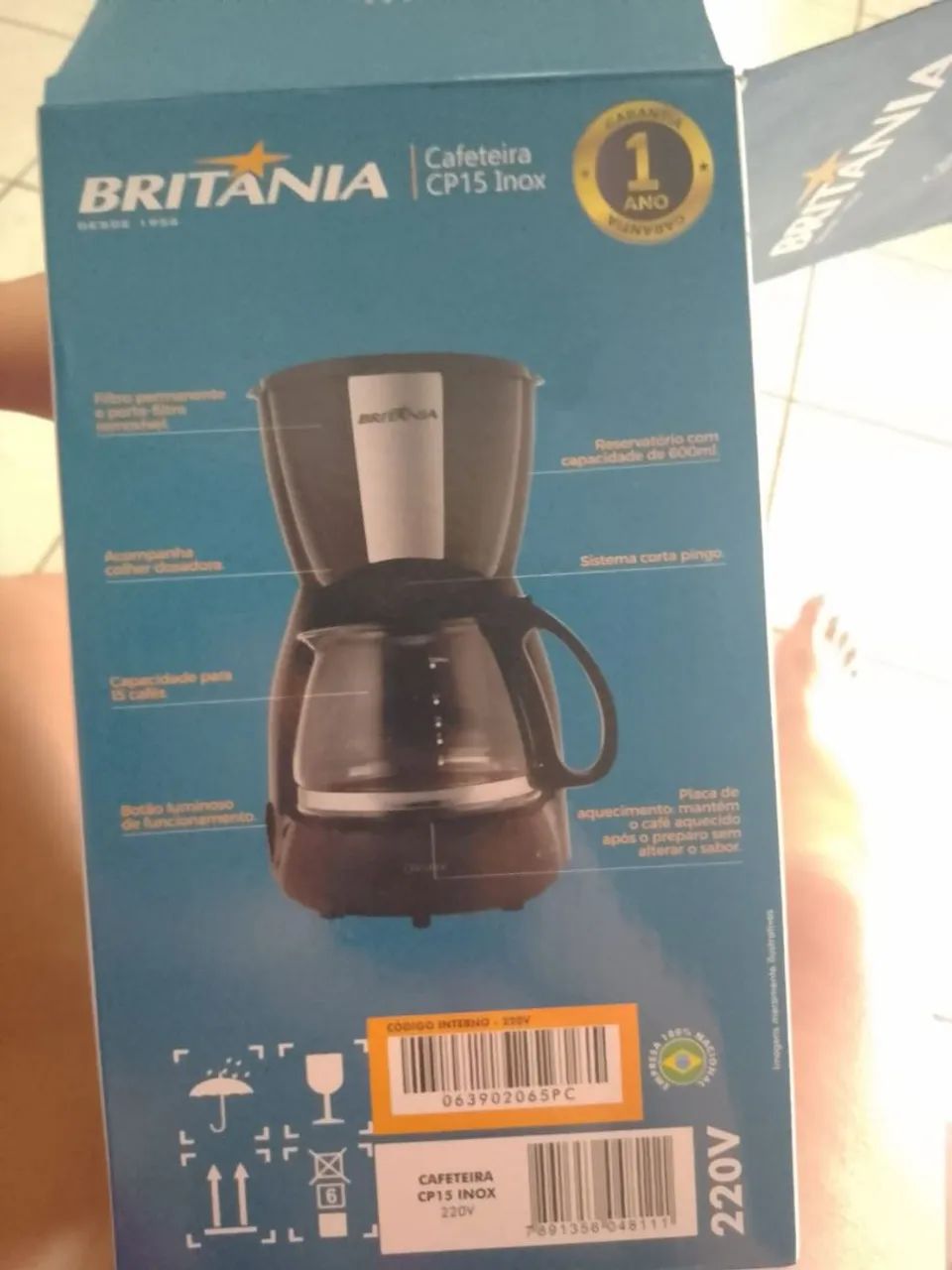 Cafeteira nova 