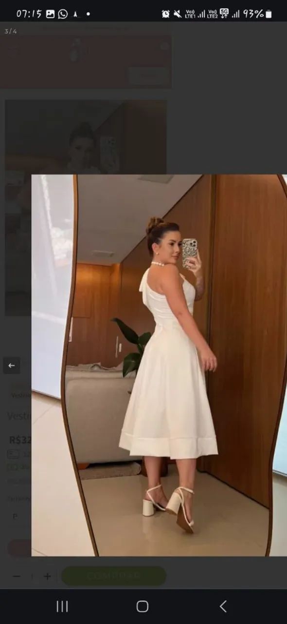 Vestido casamento civil plus size