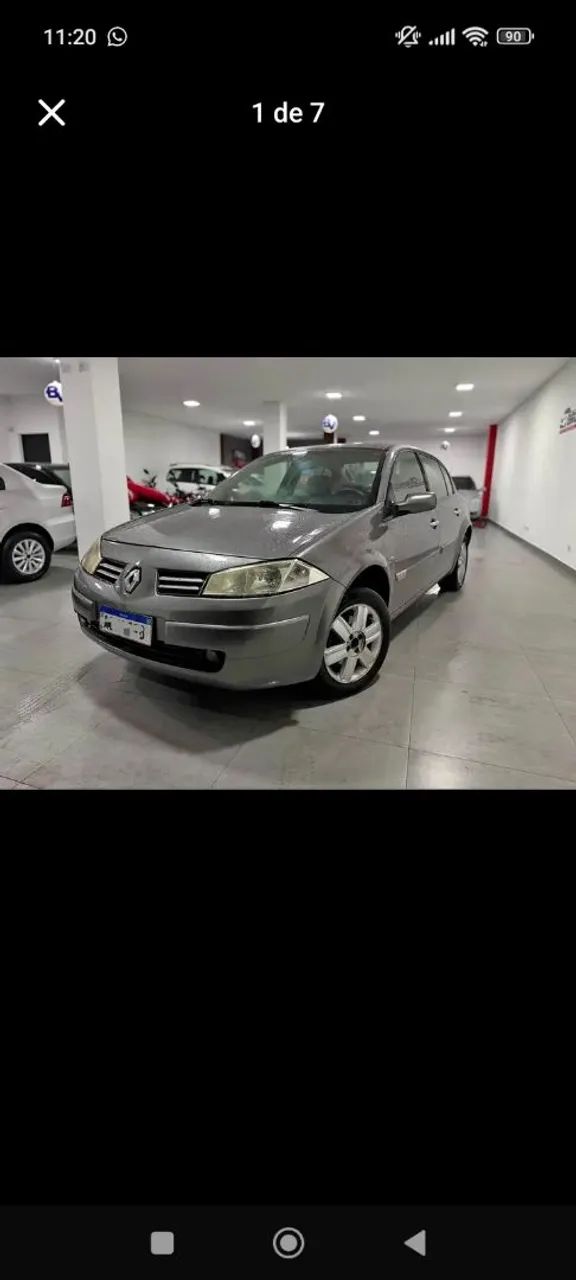 Renault Megane Megane Sedan Dynamique Hi-Flex 1.6 16V 2007