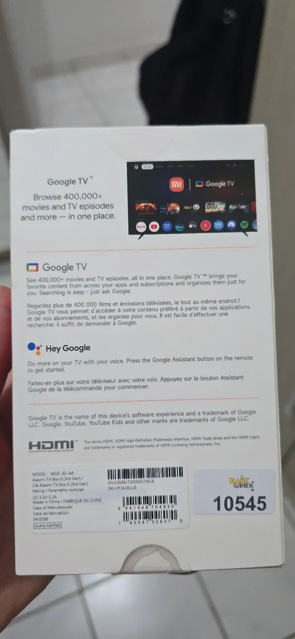 Xiaomi mi box s 3°geraçao - Foto 3