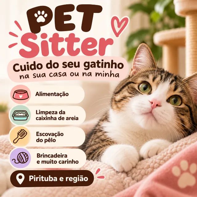 Pet Sitter - Cuidadora de gatos