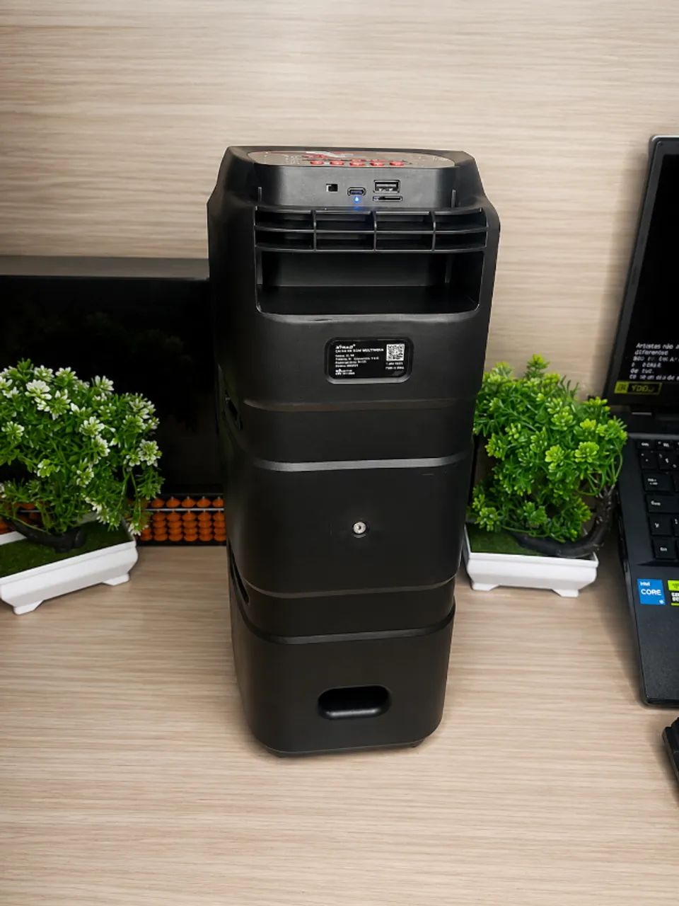 Caixa de Som  Bluetooth Xtred 50W - LED RGB - Foto 3