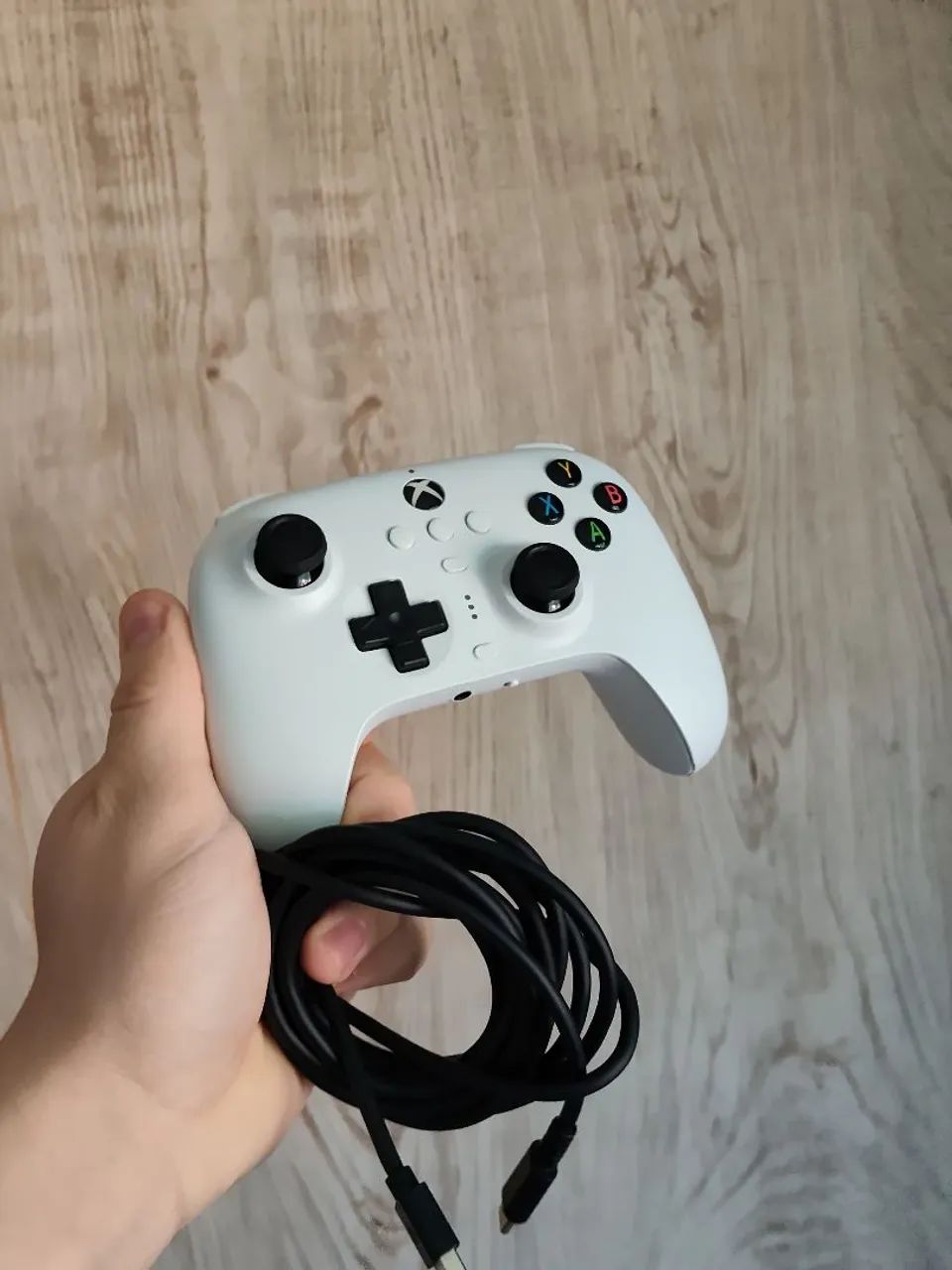 Controle 8BitDo Ultimate Wired Para Xbox e PC - Branco - Foto 2