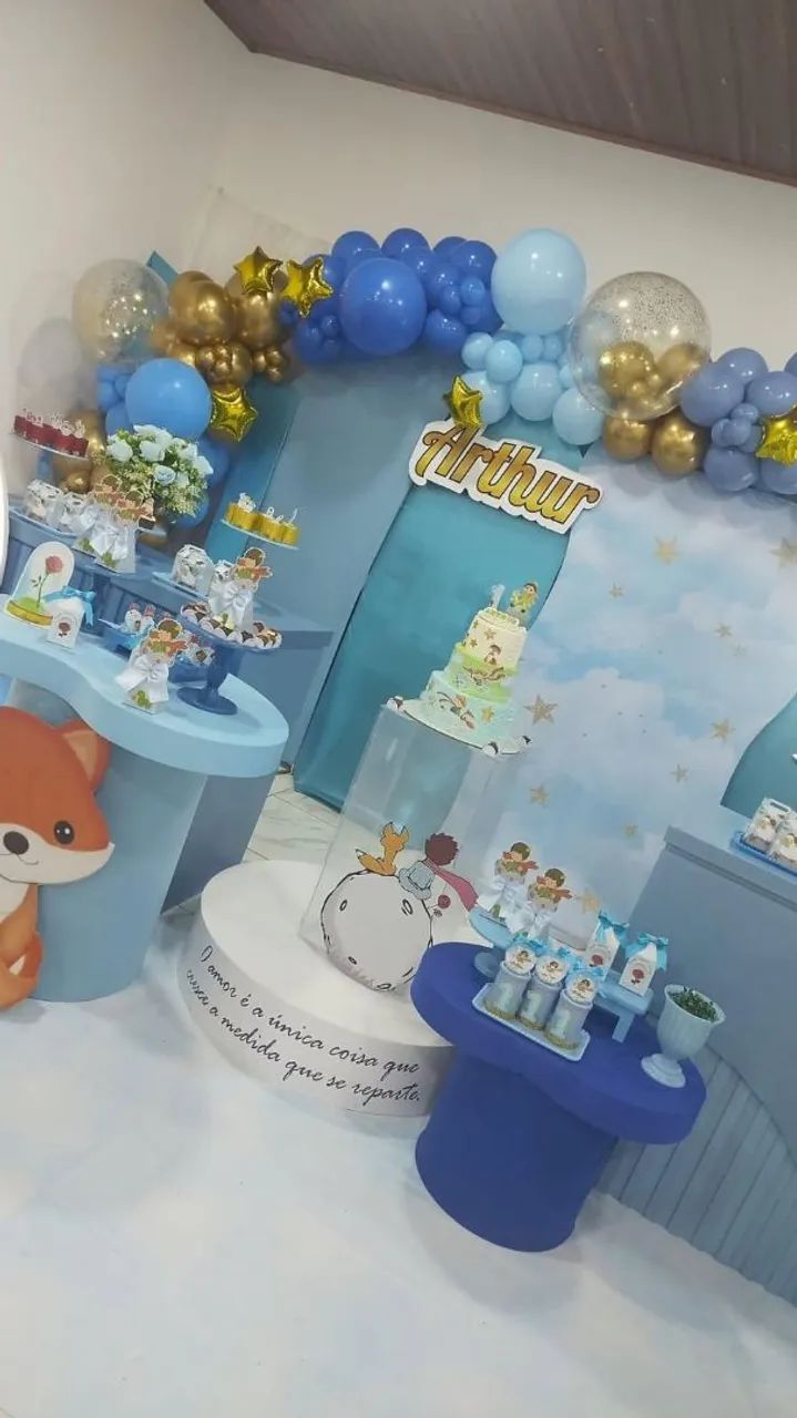 Decoração de festa Pequeno Príncipe 