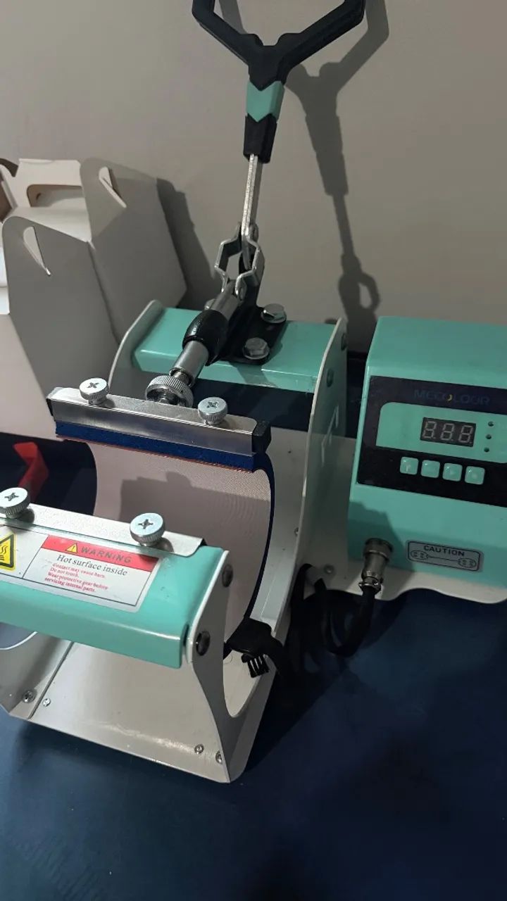 Máquina Sublimação Xícaras Canecas + Kit