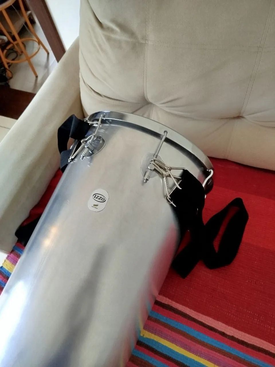 Timbal 14 polegadas alumínio novo! - Foto 3