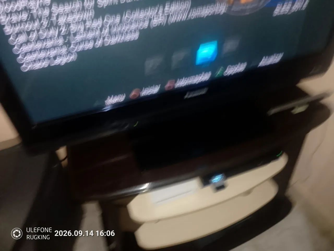 Tv de plasma Panasonic viera 42 polegadas c/ defeito na tela  - Foto 4