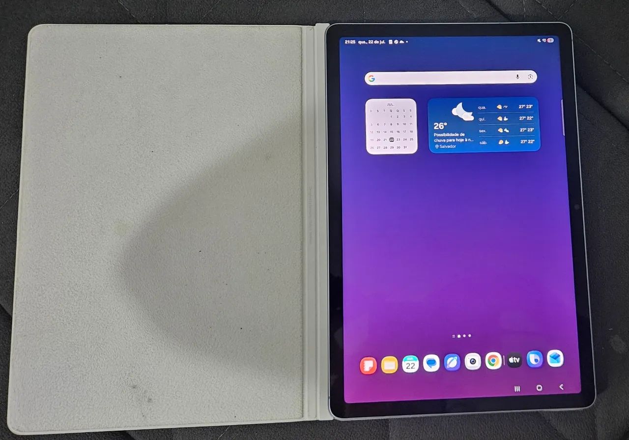  Galaxy Tab S10 FE 128GB - Azul - Foto 5