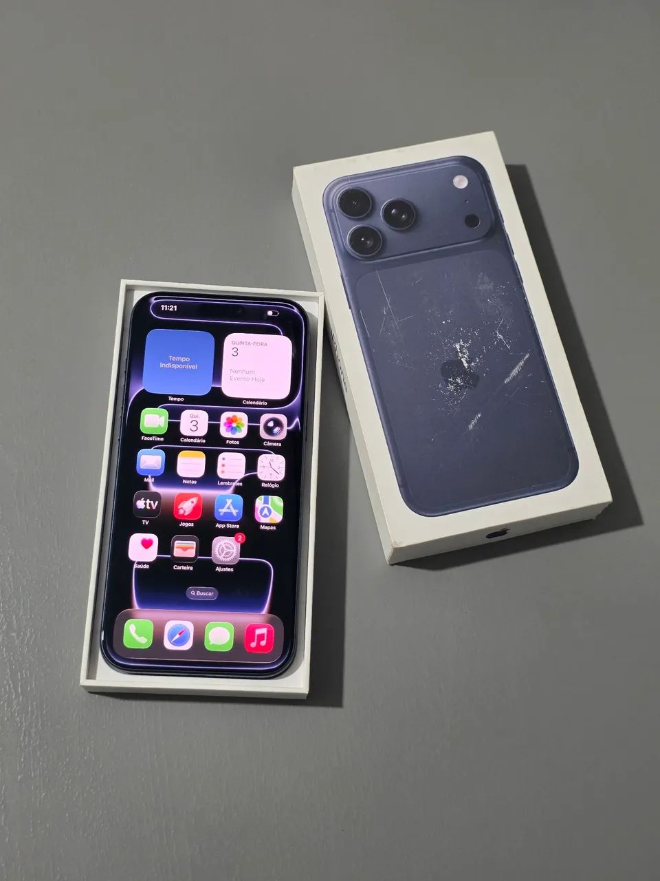 IPhone 17 Pro Max 256GB Azul com garantia 06/2027 - Foto 2