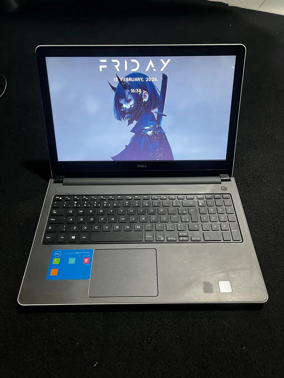 Notebook Dell branco top pra jogos  - Foto 2