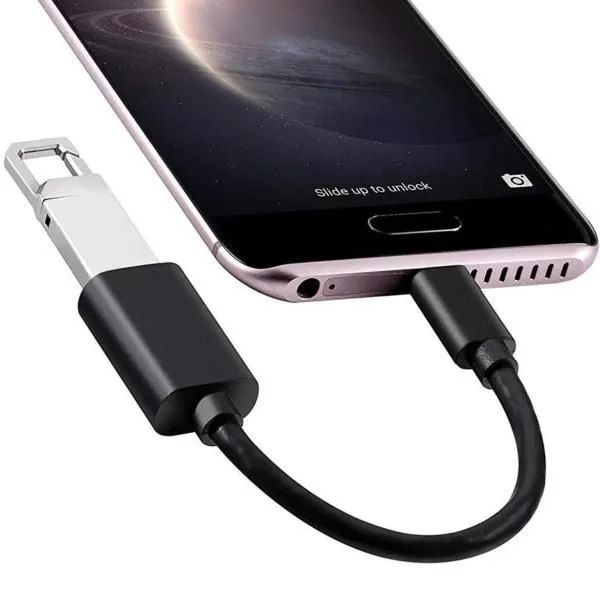 Cabo Adaptador Conector OTG USB Tipo C 3.0 Hmaston - Foto 3