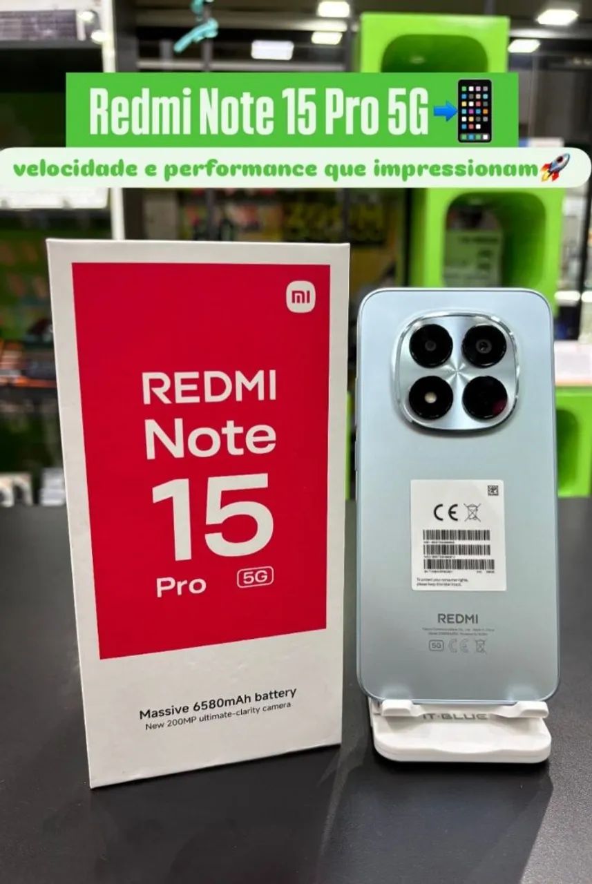 Redmi Note 15 Pro 5G 256Gb 8Ram Global Lacrado 