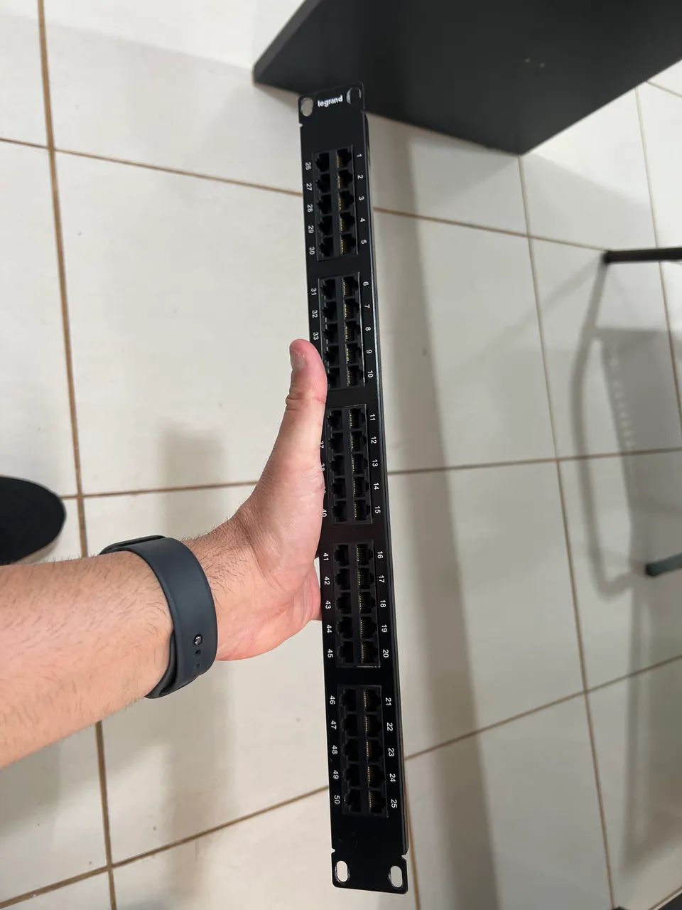 Patch panel 50P legrand 