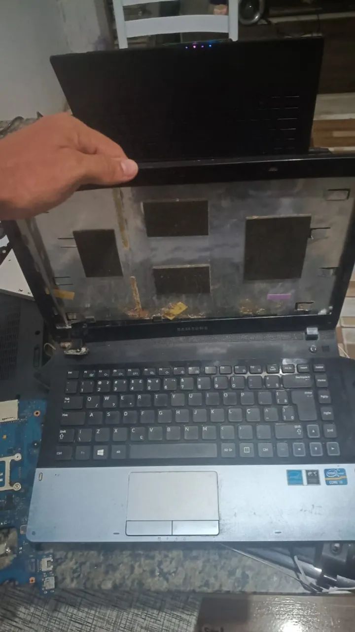 carcaça de note bok para tirar pecas  - Foto 2