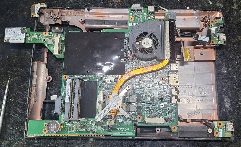 KIT PLACA-MÃE ITAUTEC INFOWAY W7440 / W7445 - COMPLETO