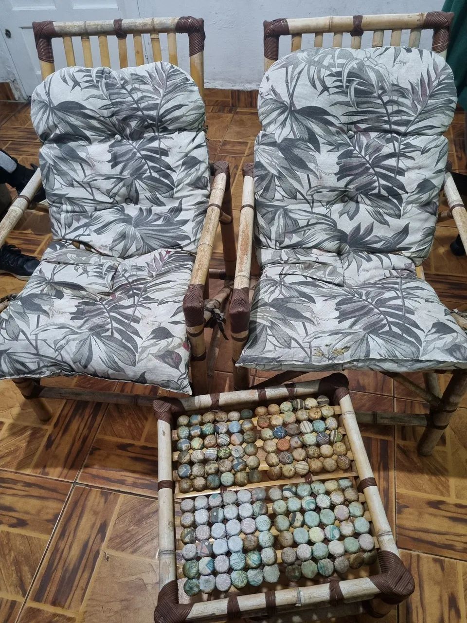 Cadeiras de bambu  - Foto 2
