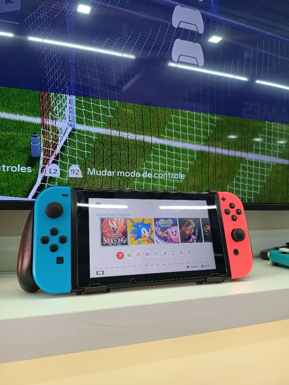 Nintendo Switch V2 desbloqueado.