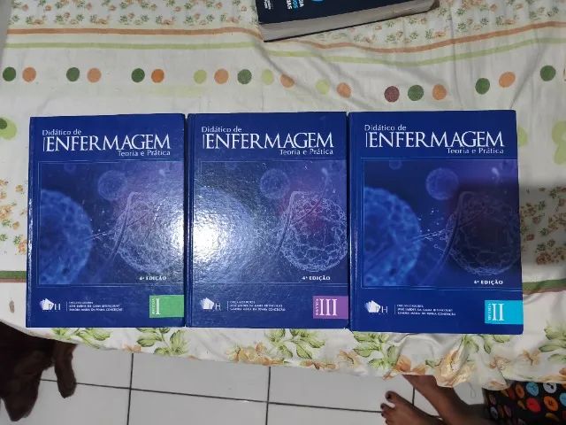 Coleção de livro de enfermagem 