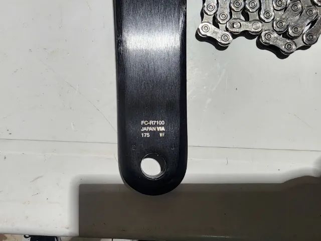 Pedivela Shimano 105 12v 24v 175mm - Foto 2