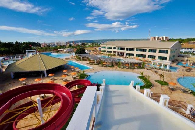 Caldas Novas, Hotel Lacqua, Lazer, diversão e descanso em um só lugar com piscina de ondas