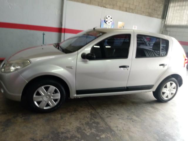 Sandero 1.6. 8v cor prata completo - Foto 9