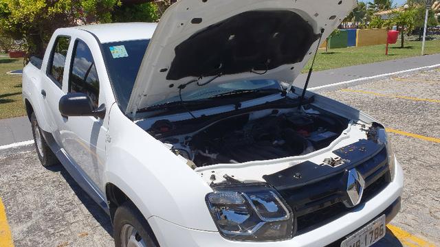 Renault Duster Oroch 1.6 16V (Flex) 2017/2018 Branca garantia a NOV/2020 - Foto 8