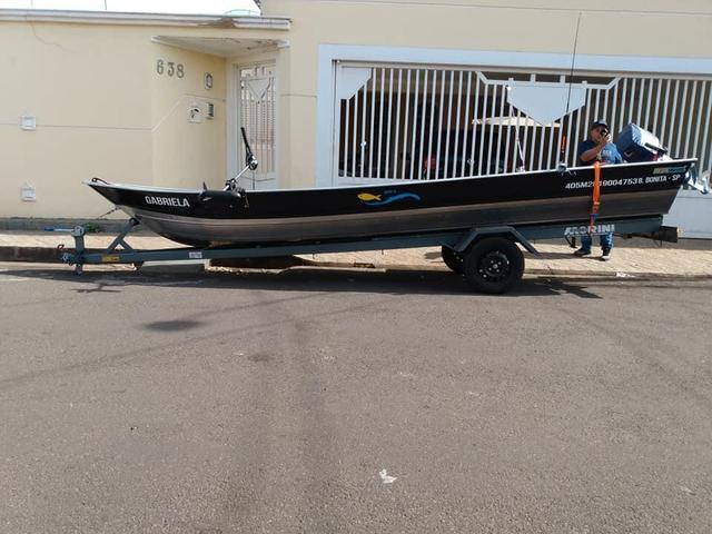 Barco,motor e carreta - Foto 3