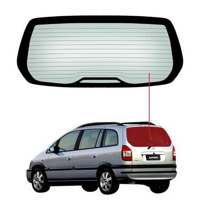 Vidro Traseiro Vigia Termico Chevrolet Zafira 02/12 Pilkington