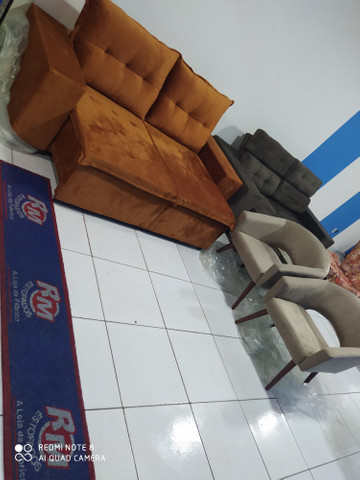 Sofá retrátil e reclinável com qualidade! - Foto 6