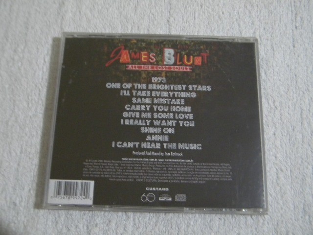 Cd James Blunt All the Lost Souls Original Perfeito Estado. - Foto 5