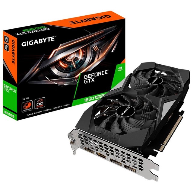 Placa de vídeo GTX 1660 Super Gigabyte 