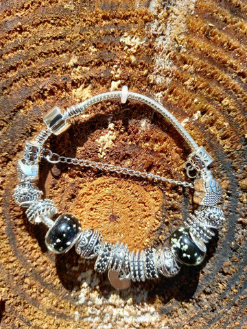 Bracelete com extensão e cristais austríacos 