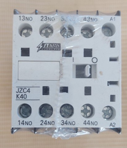 MINI CONTATOR TRIPOLAR JZC4-40 4NA 220V<br><br>