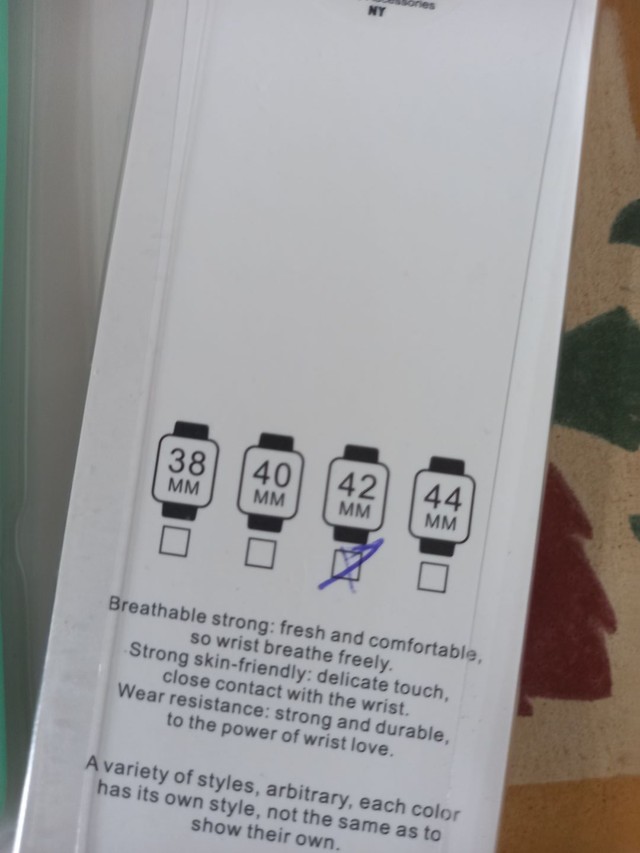 Kit 3 pulseiras Smartwatch 42mm - Foto 5