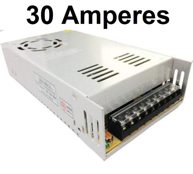 Fonte Chaveada 12v 30a Bivolt Chaveada Câmeras Cftv Som Automotivo etc - Foto 3