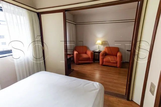 Flats no Jardins para Locação com 1x dormitório, serviços, lavanderia coletiva, luz e vaga - Foto 5
