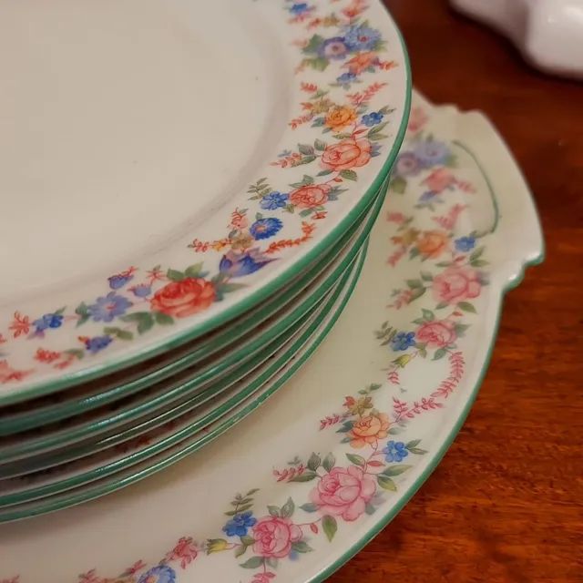 Raro conjunto de sobremesas Alemão - Foto 4