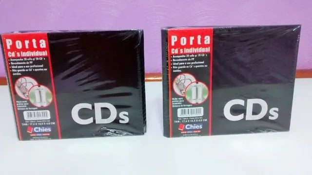Porta CDs individuais