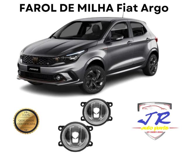 Par Farol De Milha Fiat Argo 2022
