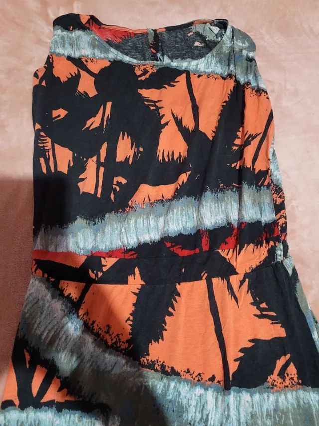Vestido longo estampado  - Foto 2