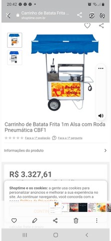 Carrinho de batata 