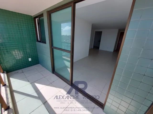 Edifício Innovare, 3/4 Varanda, 1/Suíte e 83 m² de Privacidade a 5 min Mar Jatiuca
